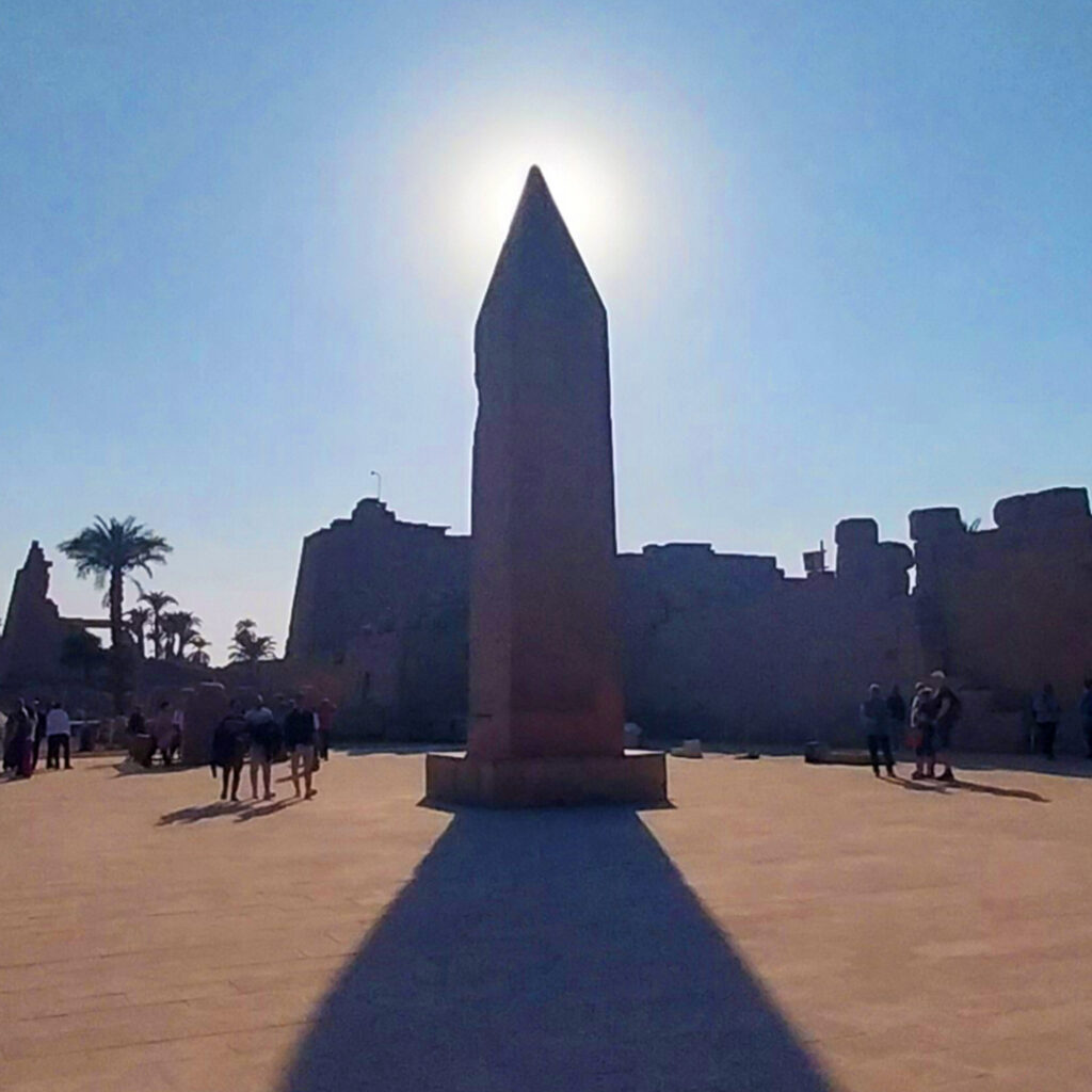 Obelisk in Karnak Temple, Luxor, Egypt